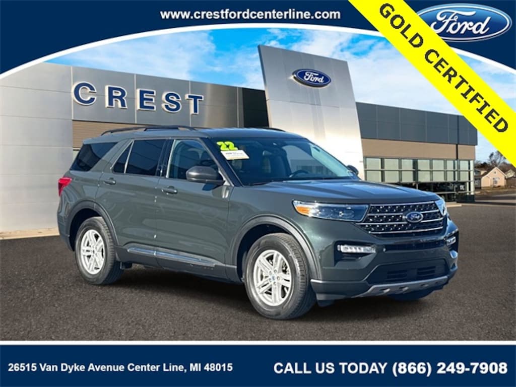 Certified 2022 Ford Explorer XLT SUV