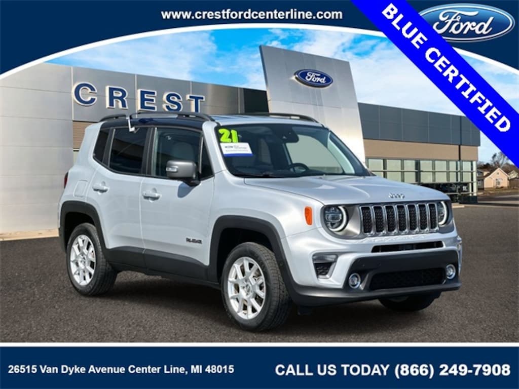 Certified 2021 Jeep Renegade Limited SUV