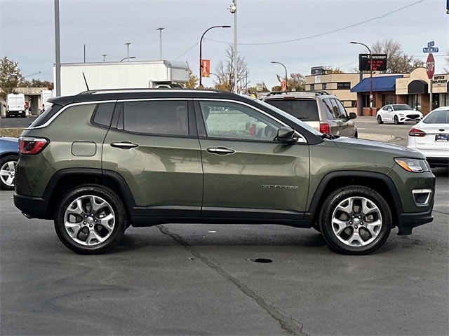 Used 2020 Jeep Compass Limited with VIN 3C4NJDCB4LT228436 for sale in Center Line, MI