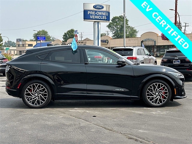 Certified 2022 Ford Mustang Mach-E GT AWD with VIN 3FMTK4SX0NMA19950 for sale in Center Line, MI