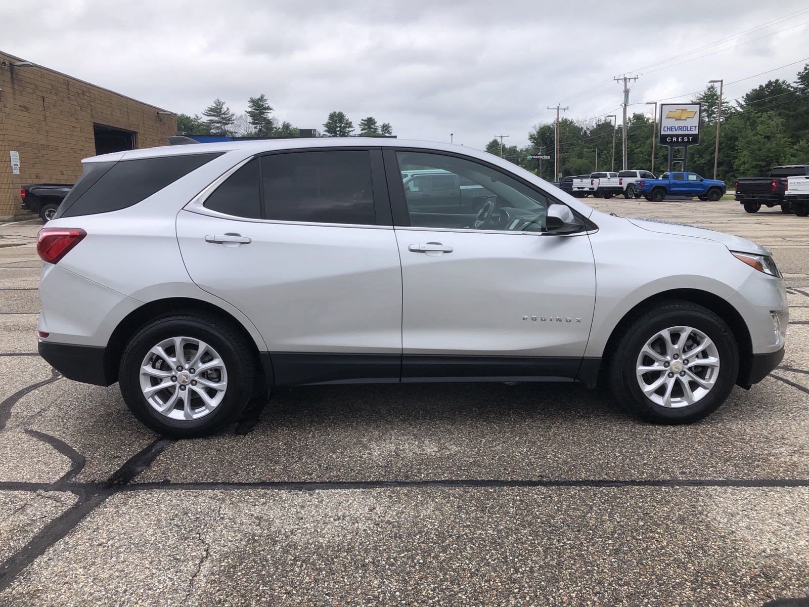 Used 2021 Chevrolet Equinox LT with VIN 3GNAXUEV1MS155299 for sale in Conway, NH