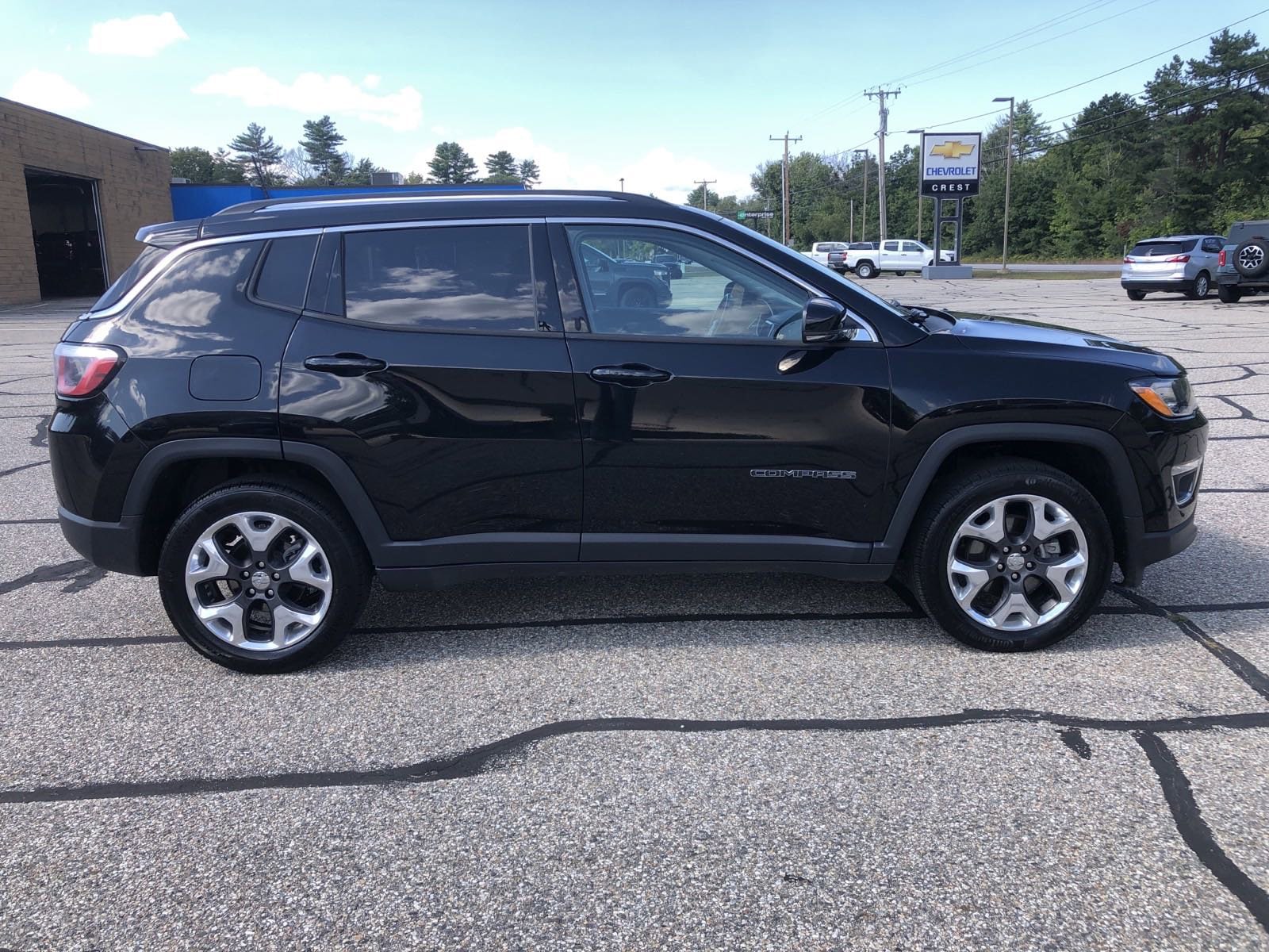 Used 2019 Jeep Compass Limited with VIN 3C4NJDCBXKT767559 for sale in Conway, NH