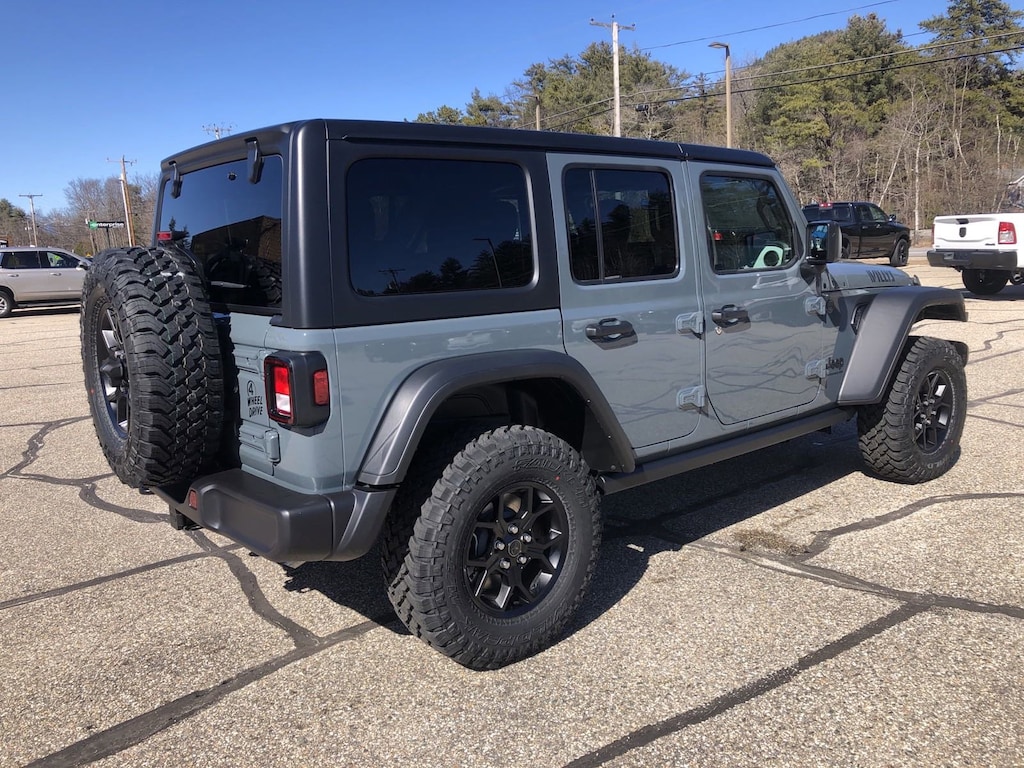 2024 Jeep Wrangler 4DOOR WILLYS For Sale North Conway NH