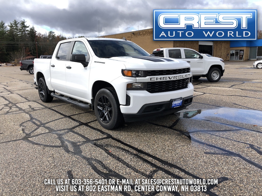 Used 2021 Chevrolet Silverado 1500 Custom Truck Crew Cab