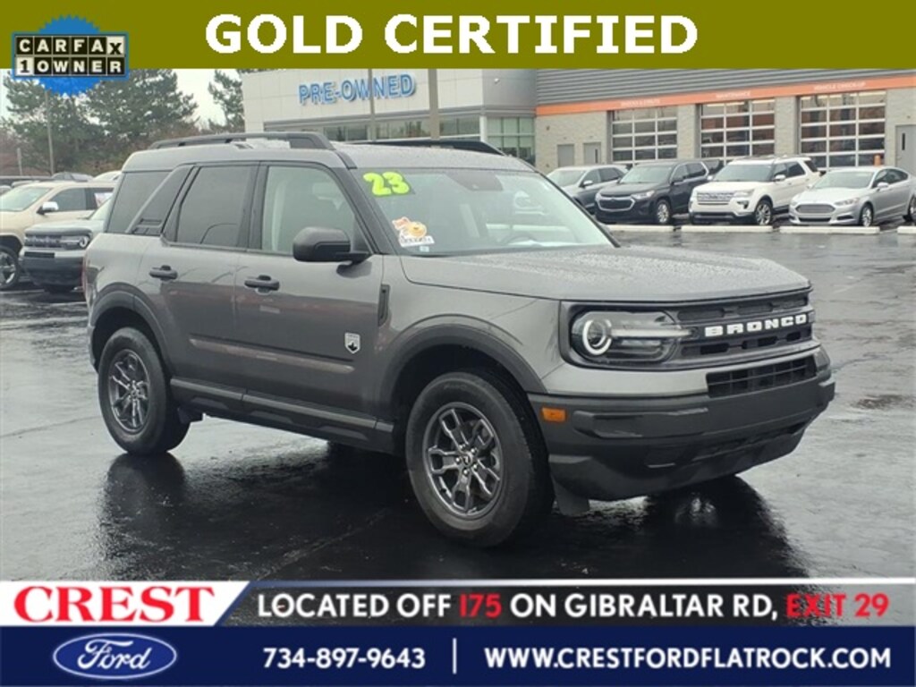 Certified 2023 Ford Bronco Sport Big Bend SUV