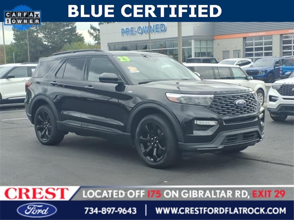 Certified 2023 Ford Explorer ST-Line SUV