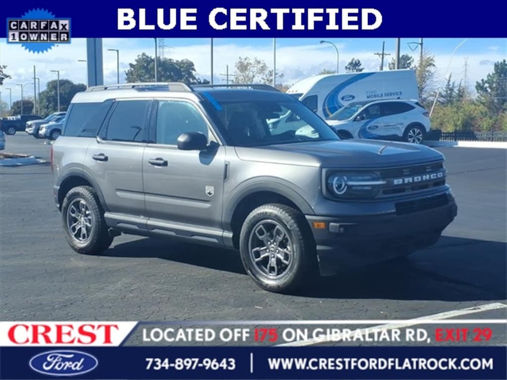 Certified 2023 Ford Bronco Sport Big Bend SUV