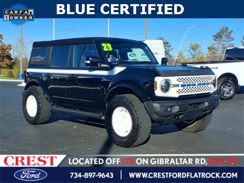 Certified 2023 Ford Bronco Outer Banks SUV