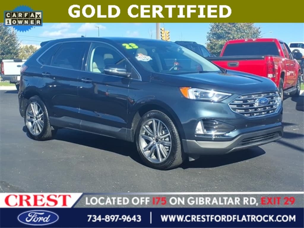 Certified 2023 Ford Edge Titanium SUV