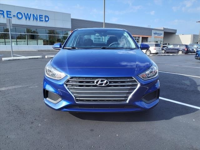 Used 2021 Hyundai Accent SE with VIN 3KPC24A68ME135726 for sale in Flat Rock, MI