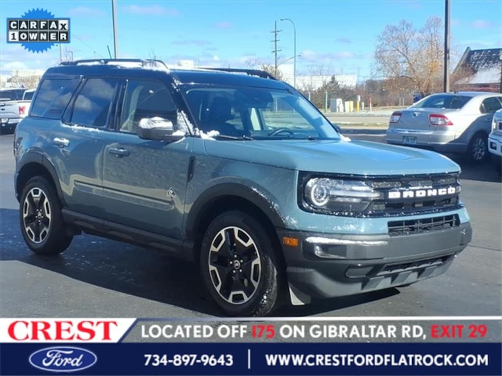 Certified 2021 Ford Bronco Sport Outer Banks SUV