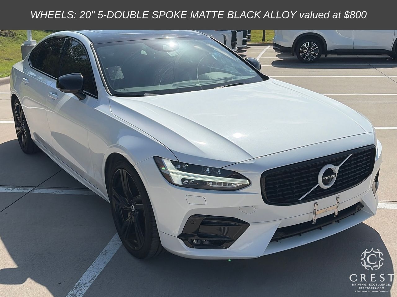 Crystal White 2020 Volvo S90 Sedan All-Wheel Drive Automatic