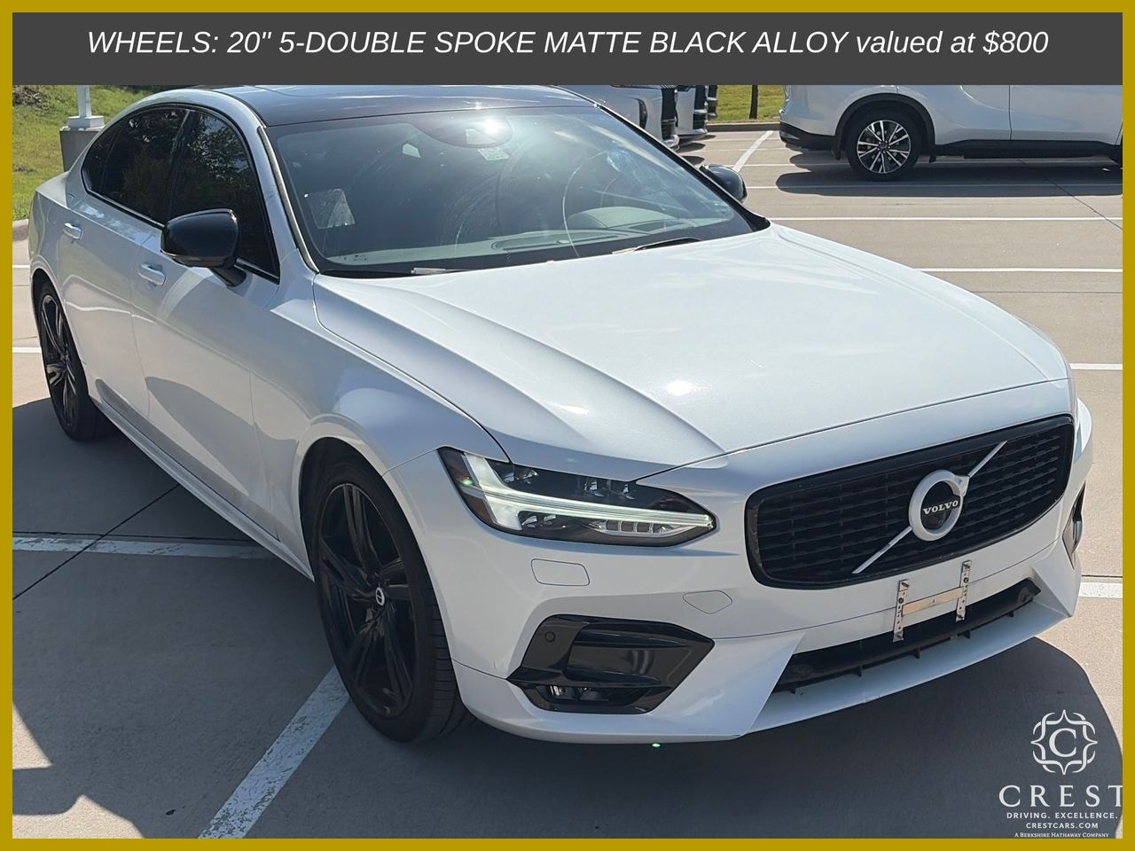 Crystal White 2020 Volvo S90 Sedan All-Wheel Drive Automatic