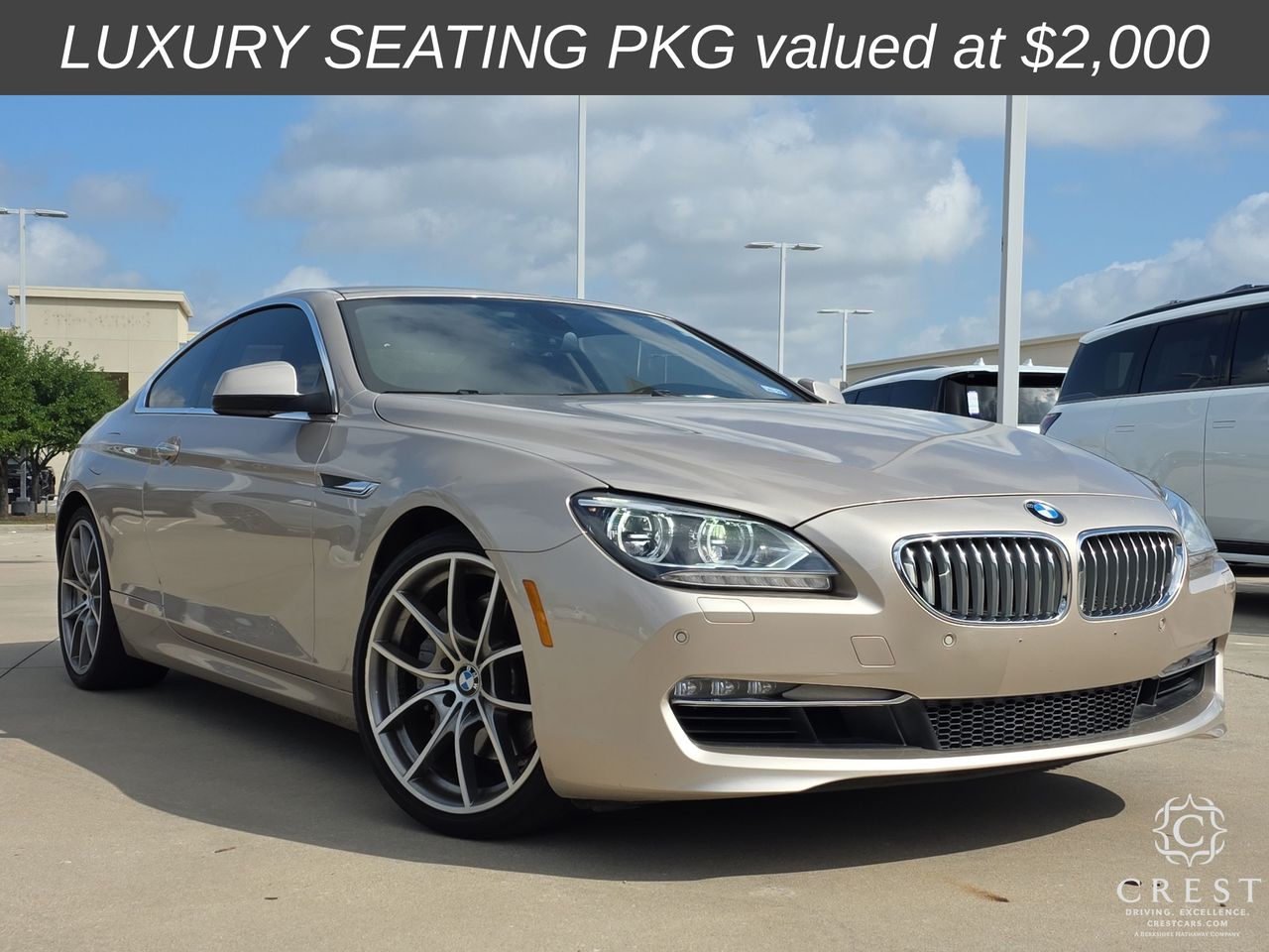 Orion Silver Metallic 2012 BMW 6 Series 650i Coupe RWD Coupe Rear-Wheel Drive Automatic