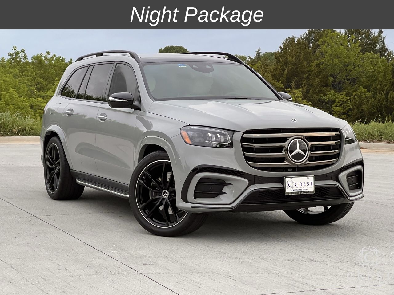 Manufaktur Alpine Gray 2025 Mercedes-Benz GLS 580 4MATIC SUV / Crossover All-Wheel Drive 9-Speed Automatic