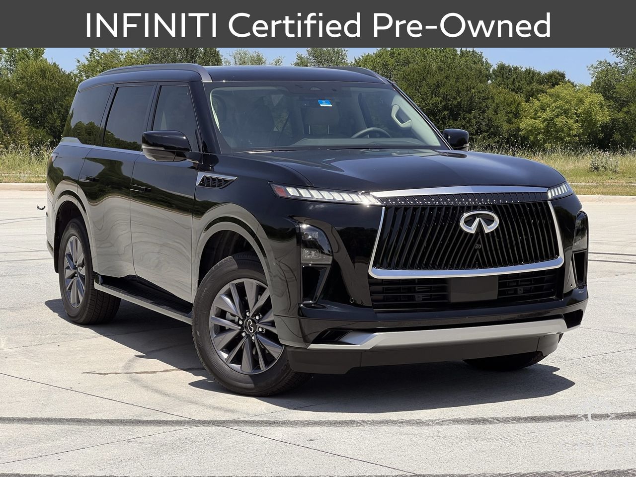 Black Obsidian 2026 INFINITI QX80 Pure RWD SUV / Crossover Rear-Wheel Drive 9-Speed Automatic