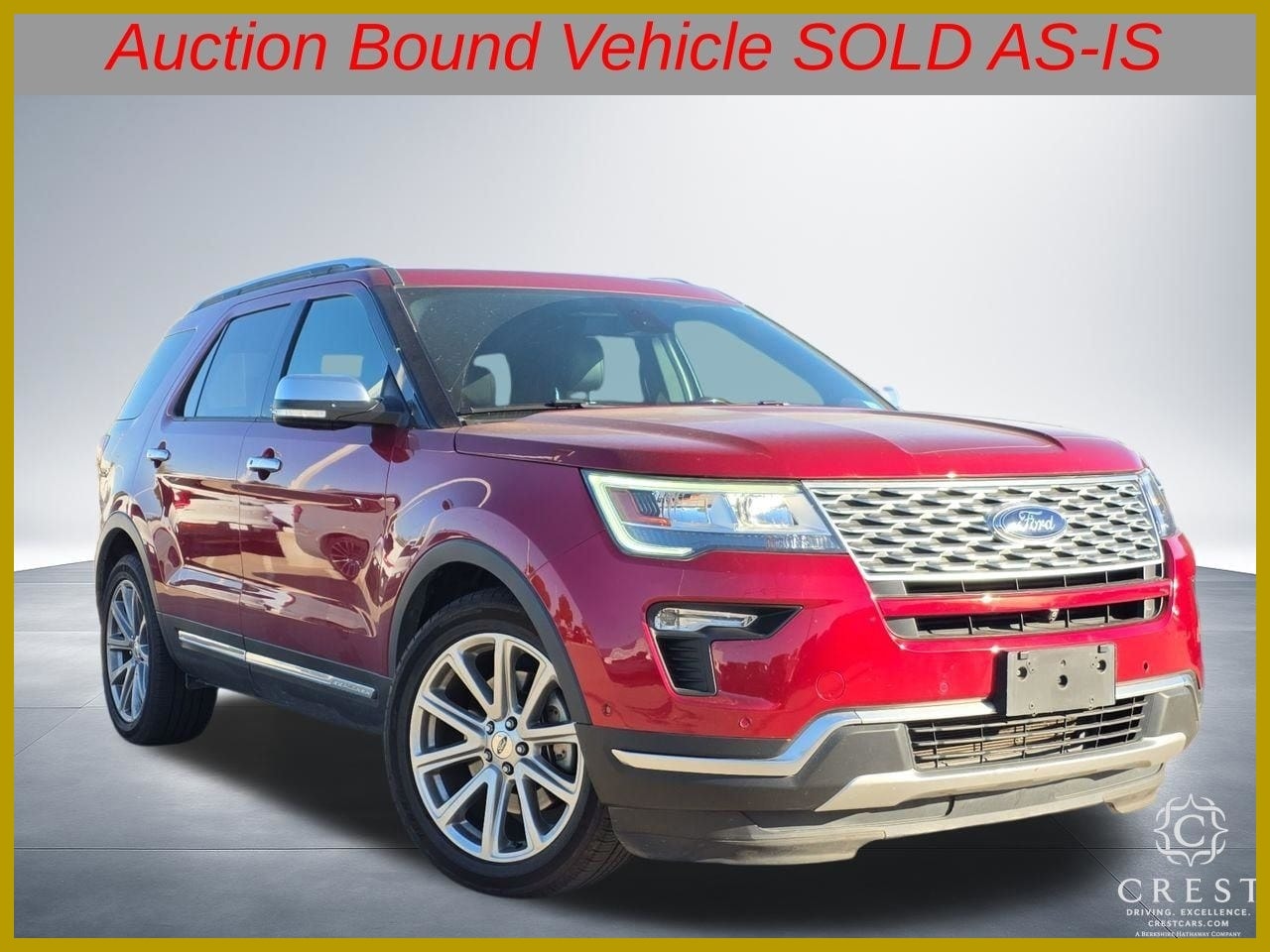 2018 Ford Explorer Platinum AWD