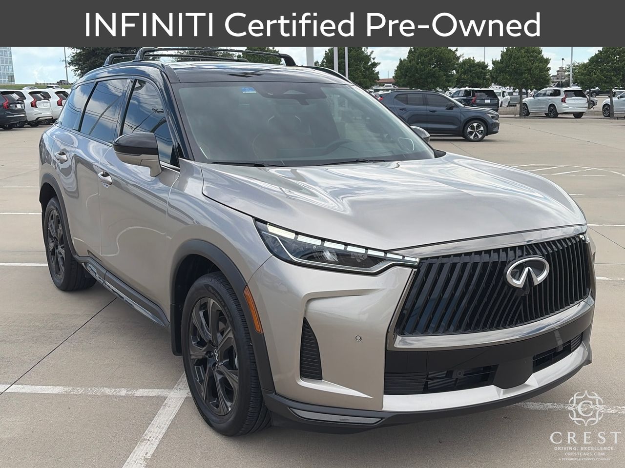 Warm Titanium Black Obsid 2026 INFINITI QX60 Autograph AWD SUV / Crossover All-Wheel Drive 9-Speed Automatic