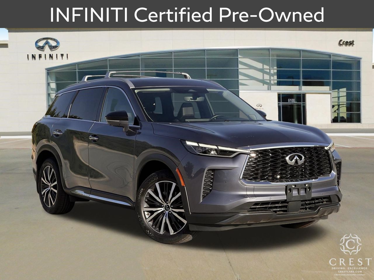 Moonbow Blue 2023 INFINITI QX60 SUV / Crossover All-Wheel Drive 9-Speed Automatic