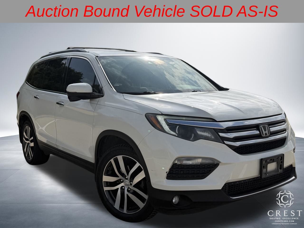 White 2017 Honda Pilot SUV / Crossover All-Wheel Drive 9-Speed Automatic