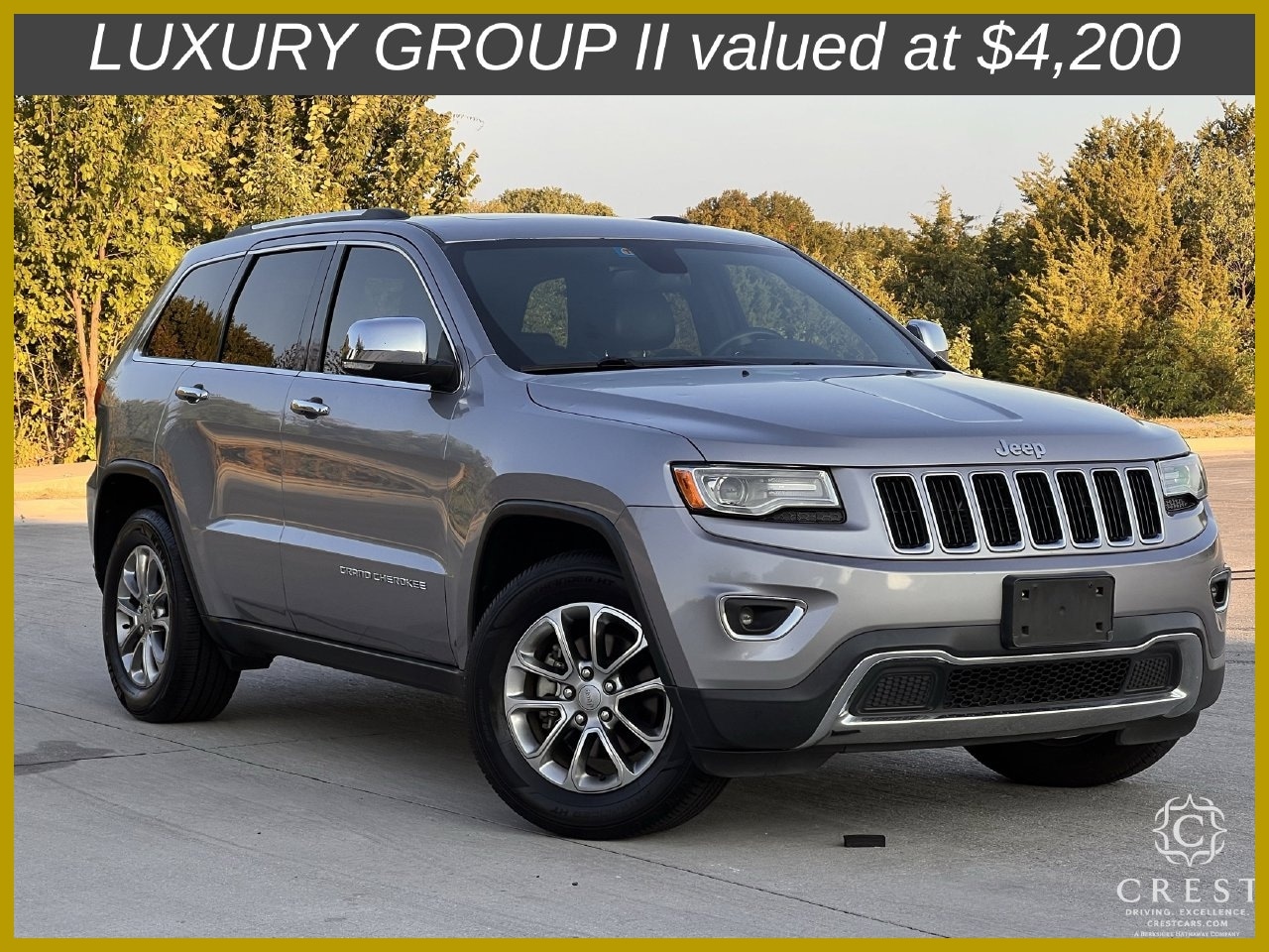 Billet Silver 2015 Jeep Grand Cherokee SUV / Crossover 4X2 8-Speed Automatic