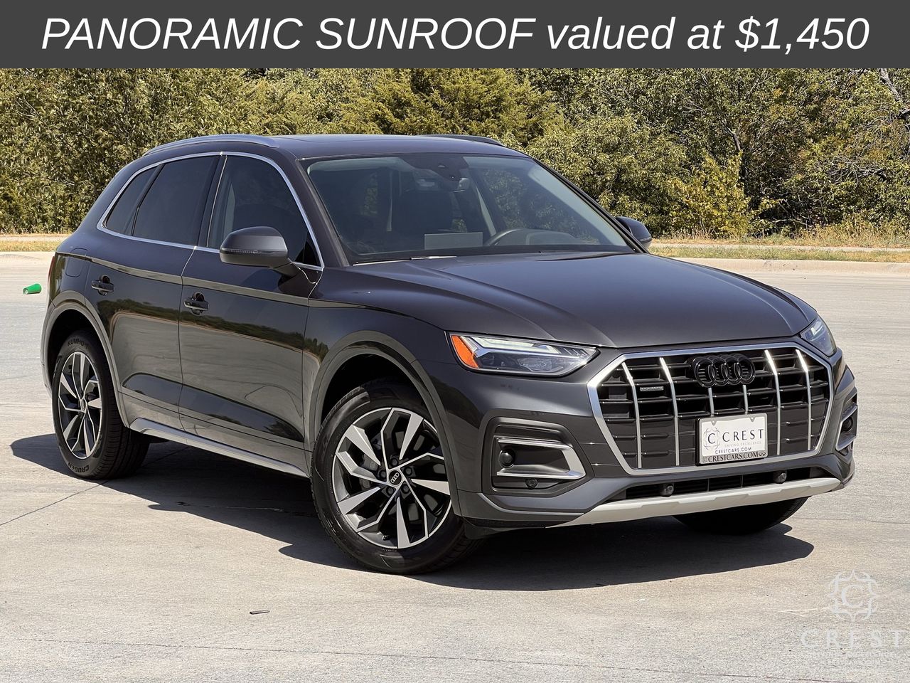 2021 Audi Q5 Gris (Manhattan Gray) SUV/Crossover Tracción en las cuatro ruedas 7 velocidades Automática