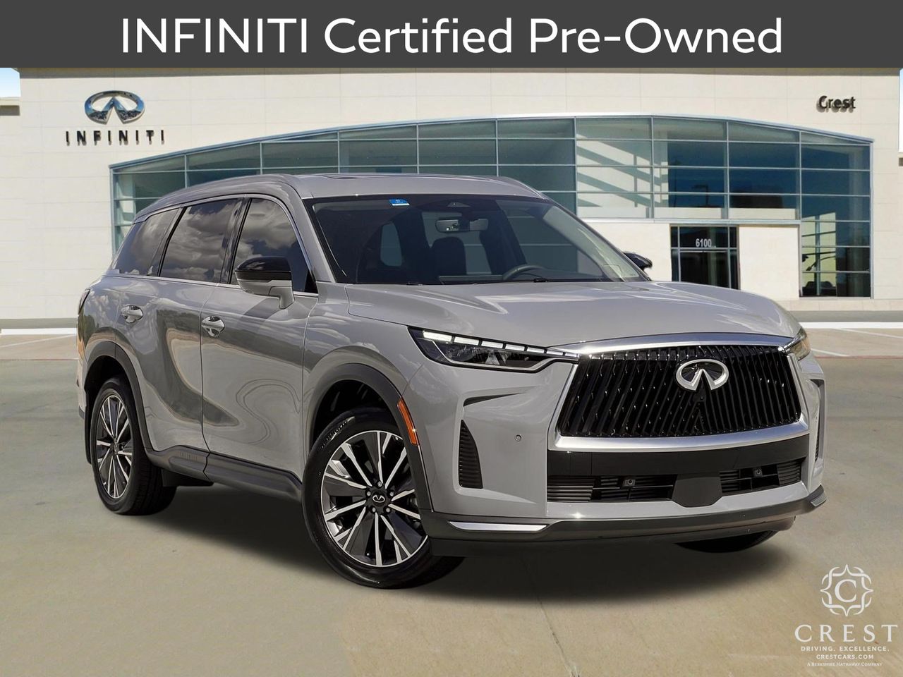 Harbor Gray 2027 INFINITI QX60 SUV / Crossover All-Wheel Drive 9-Speed Automatic