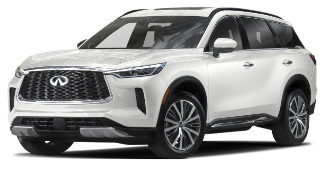 The 2022 Infiniti QX80 is shown