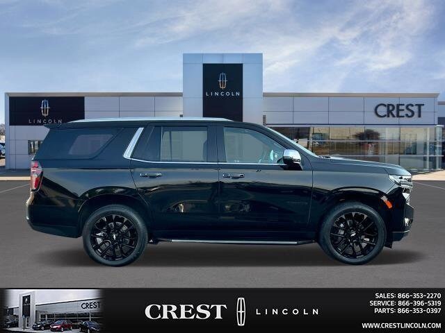 Used 2023 Chevrolet Tahoe Premier with VIN 1GNSKSKT2PR203183 for sale in Sterling Heights, MI