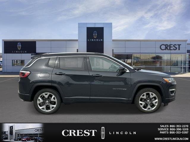 Used 2018 Jeep Compass Limited with VIN 3C4NJCCB7JT351333 for sale in Sterling Heights, MI