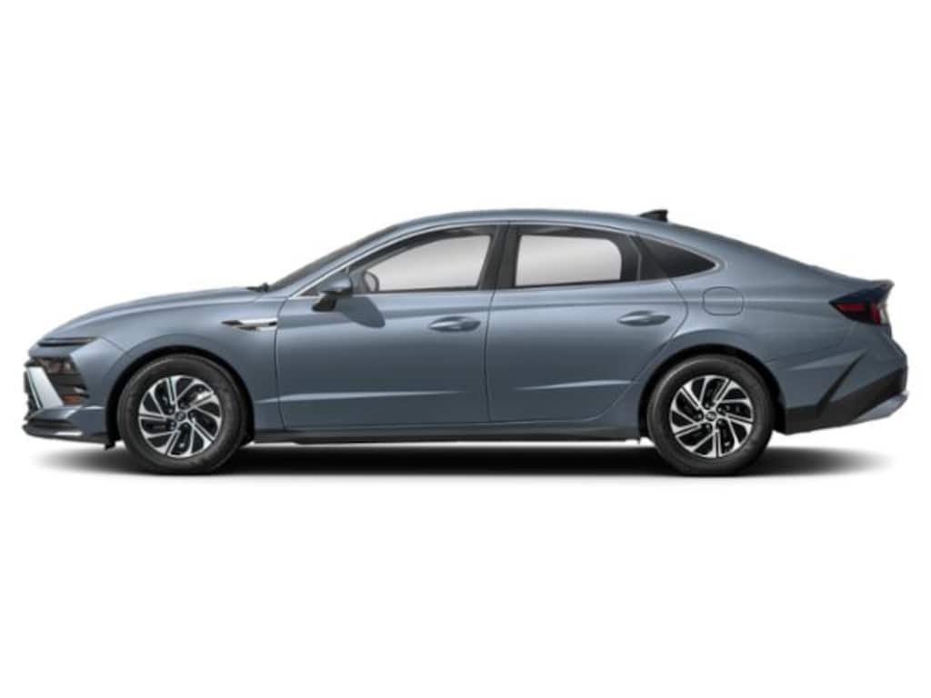 New 2026 Hyundai Sonata Hybrid Blue Sedan