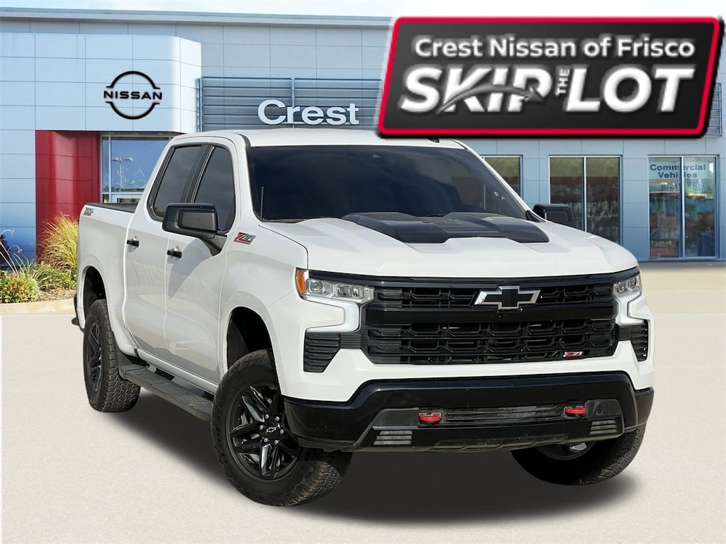 Used 2023 Chevrolet Silverado 1500 LT Trail Boss Truck Crew Cab