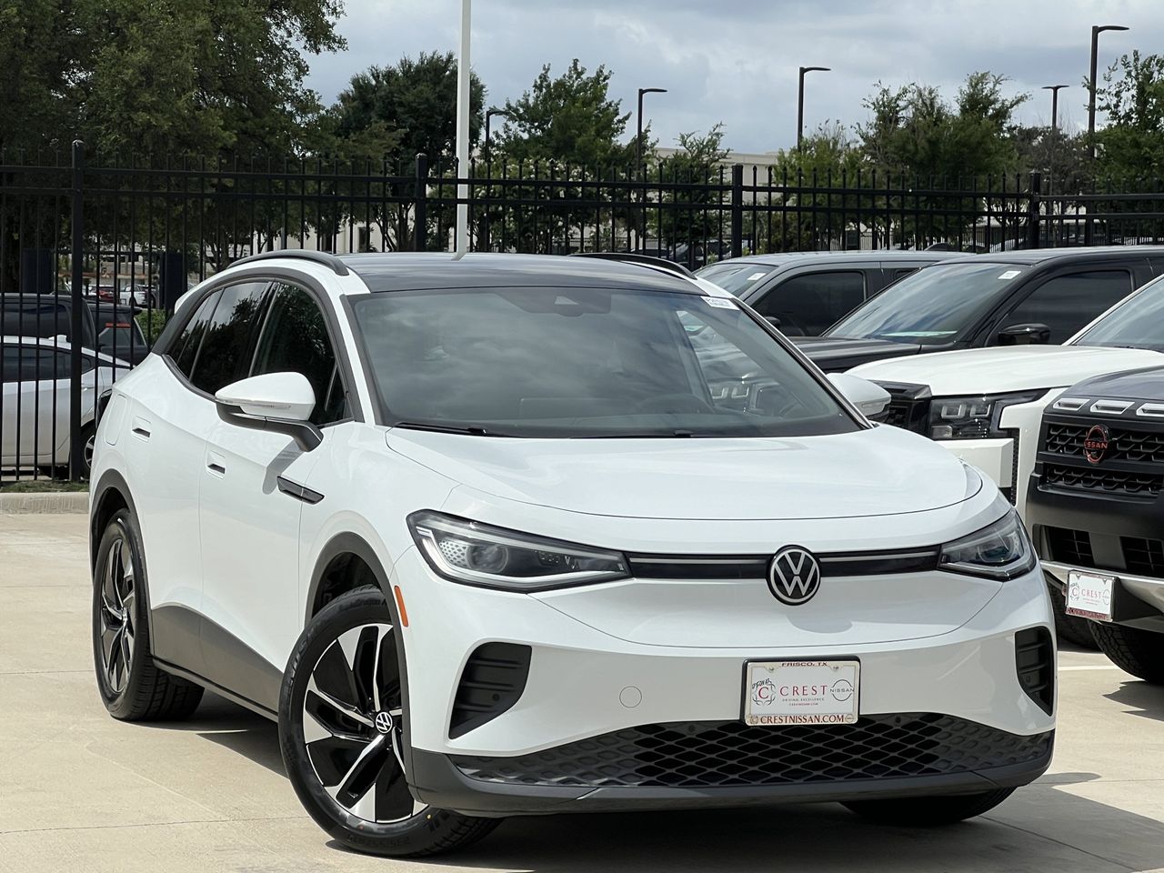 Used 2022 Volkswagen ID.4 PRO S with VIN WVGTMPE28NP047517 for sale in Frisco, TX