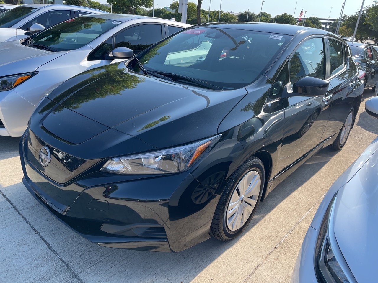 Certified 2023 Nissan Leaf S with VIN 1N4AZ1BV0PC561807 for sale in Frisco, TX