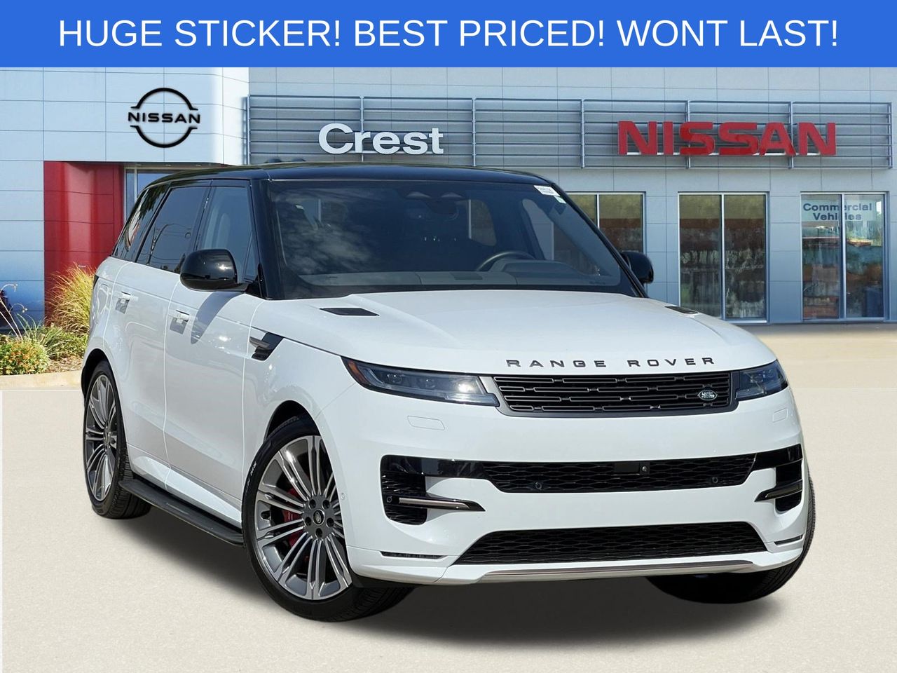 Fuji White 2025 Land Rover Range Rover Sport SUV / Crossover All-Wheel Drive 8-Speed Automatic
