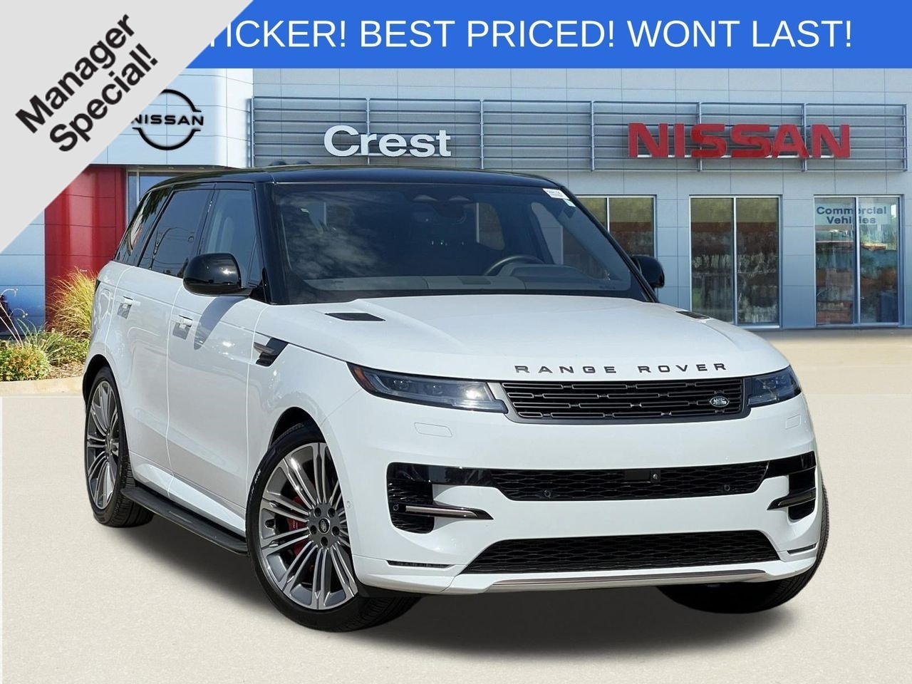 Fuji White 2025 Land Rover Range Rover Sport SUV / Crossover All-Wheel Drive 8-Speed Automatic