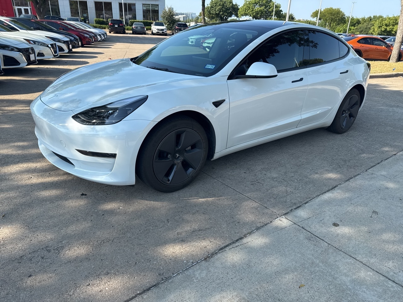 Used 2023 Tesla Model 3 Base with VIN 5YJ3E1EA8PF477597 for sale in Frisco, TX