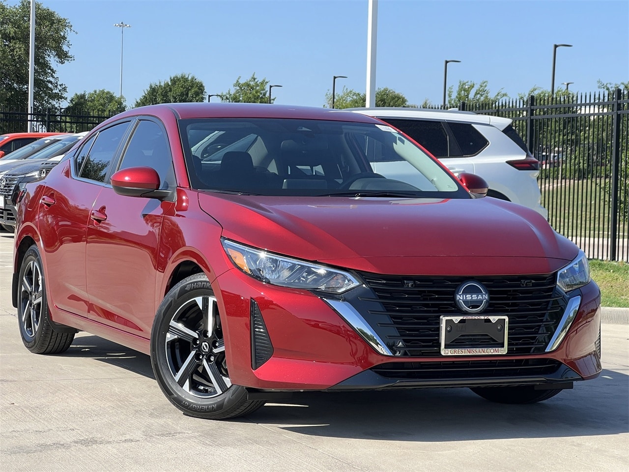 Certified 2025 Nissan Sentra SV with VIN 3N1AB8CV5SY219326 for sale in Frisco, TX