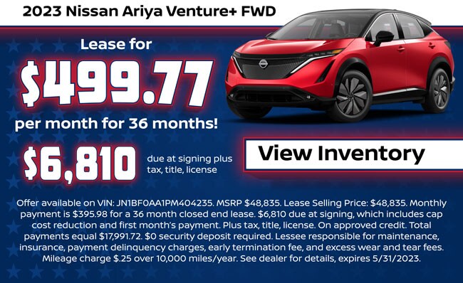 2023 Nissan Ariya Venture FWD