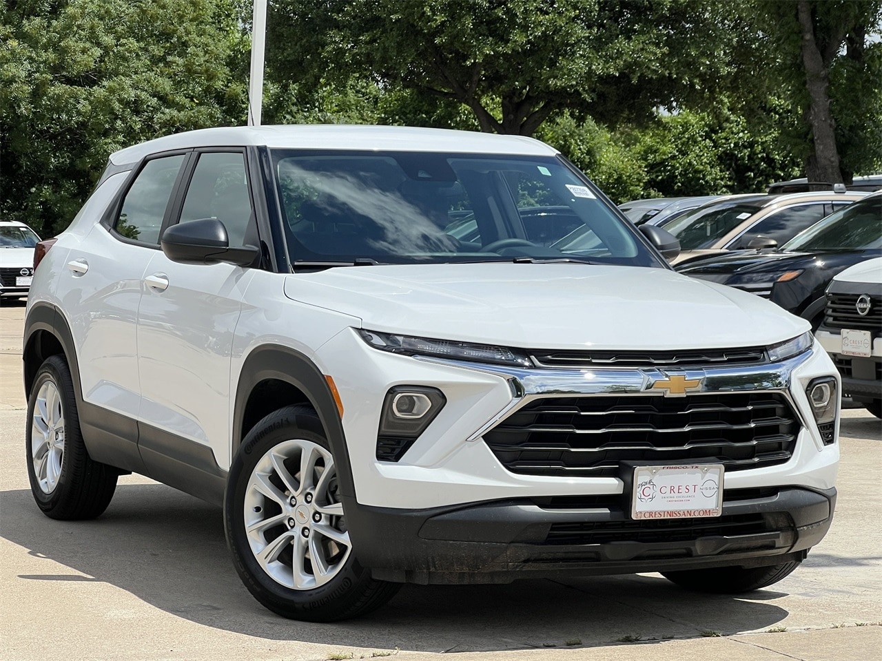 Used 2025 Chevrolet Trailblazer LS with VIN KL79MMSP1SB072648 for sale in Frisco, TX