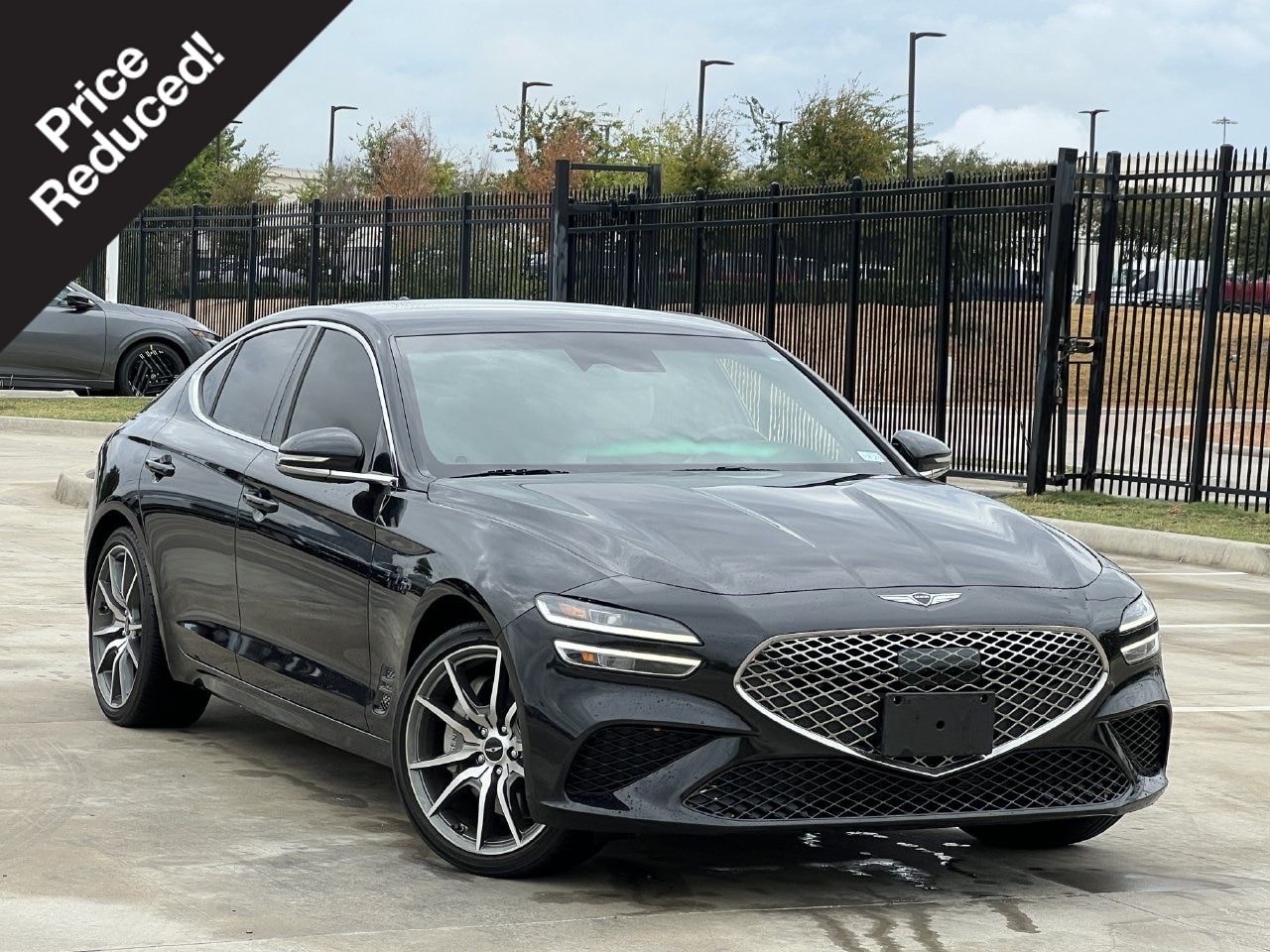 Vik Black 2024 Genesis G70 Sedan Rear-Wheel Drive 8-Speed Automatic