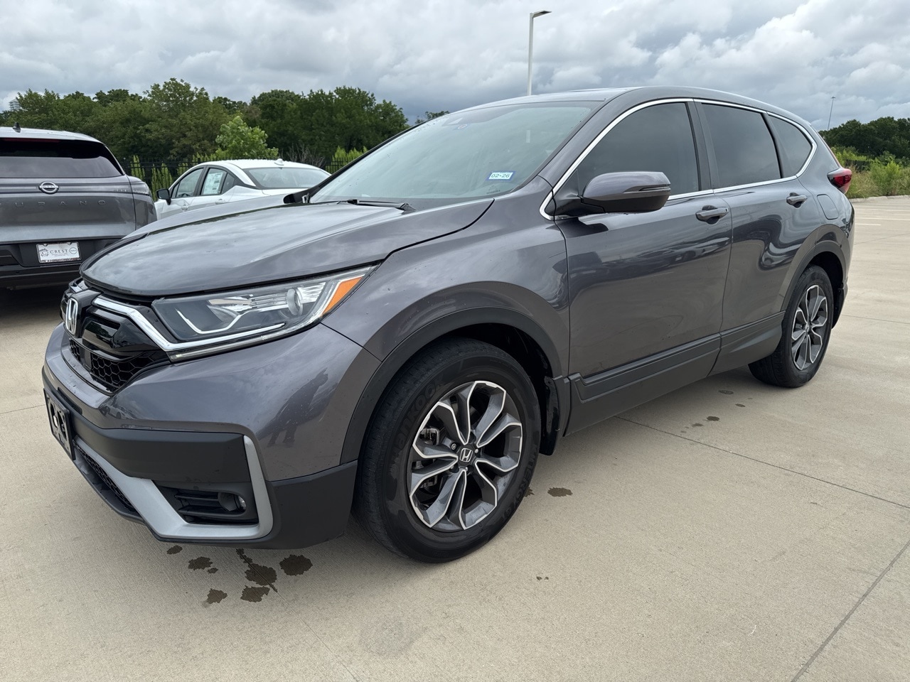 Used 2022 Honda CR-V EX with VIN 5J6RW1H53NA011243 for sale in Frisco, TX