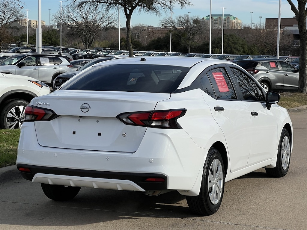 Certified 2025 Nissan Versa 1.6 S Sedan