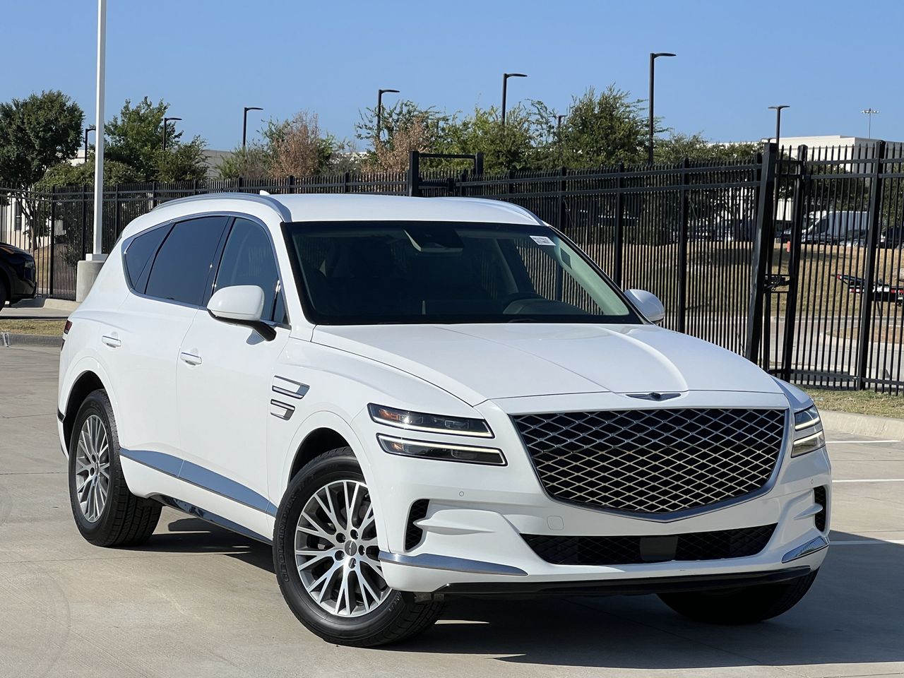 Alta White 2024 Genesis GV80 SUV / Crossover All-Wheel Drive 8-Speed Automatic