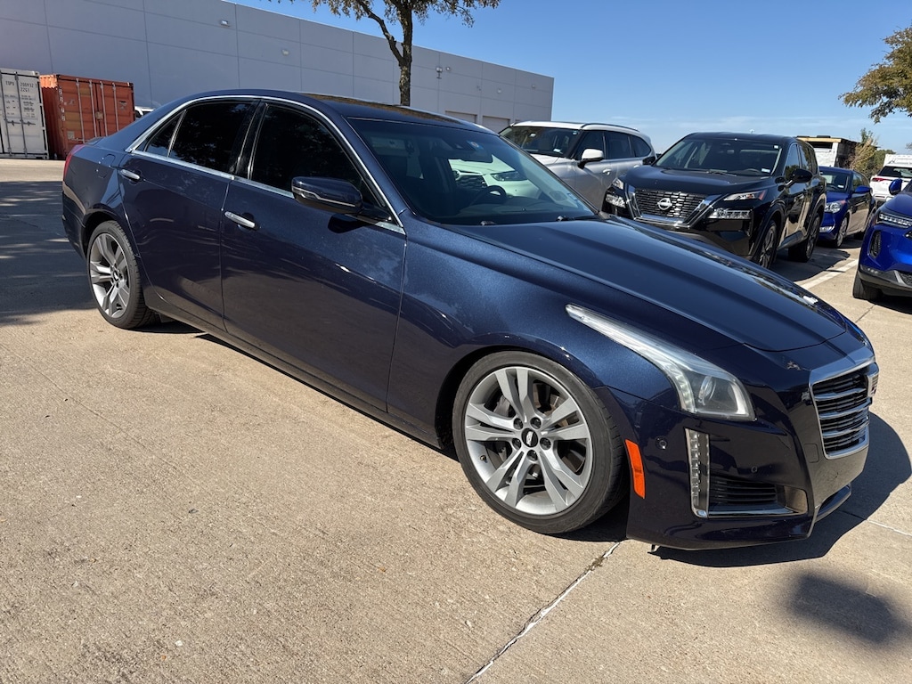 Used 2015 CADILLAC CTS 3.6L Twin Turbo Vsport Sedan
