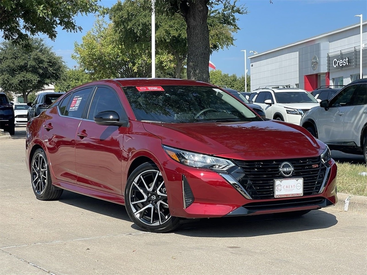 Certified 2024 Nissan Sentra SR with VIN 3N1AB8DV4RY283205 for sale in Frisco, TX