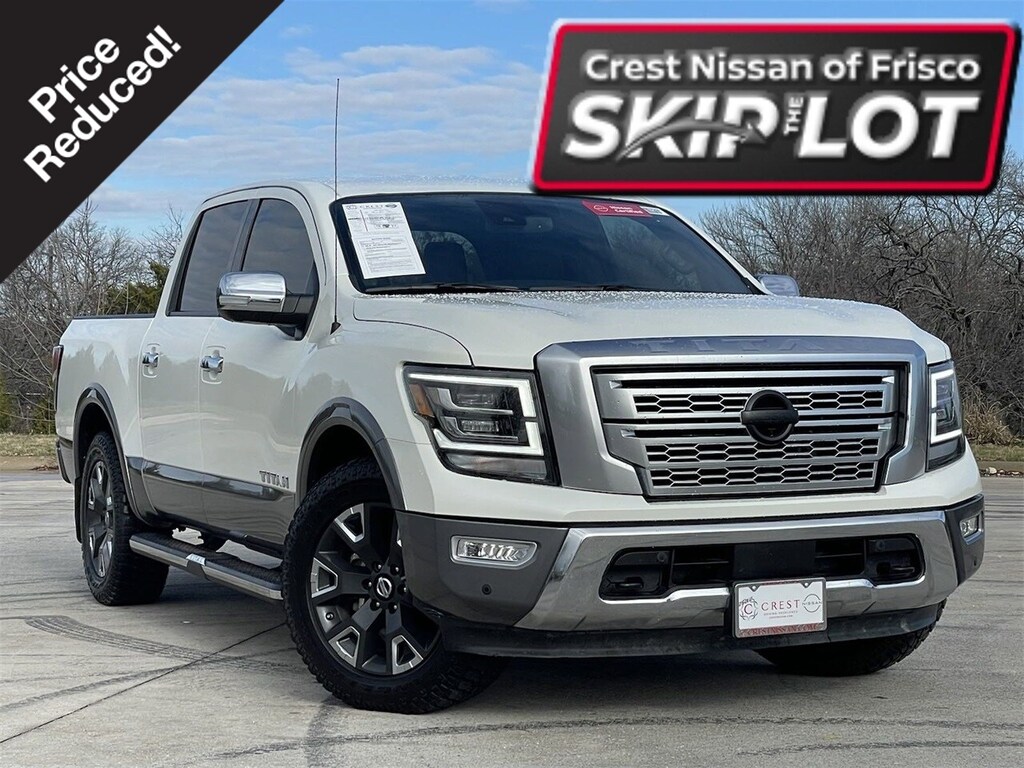Certified 2021 Nissan Titan Platinum Reserve For Sale in Frisco TX