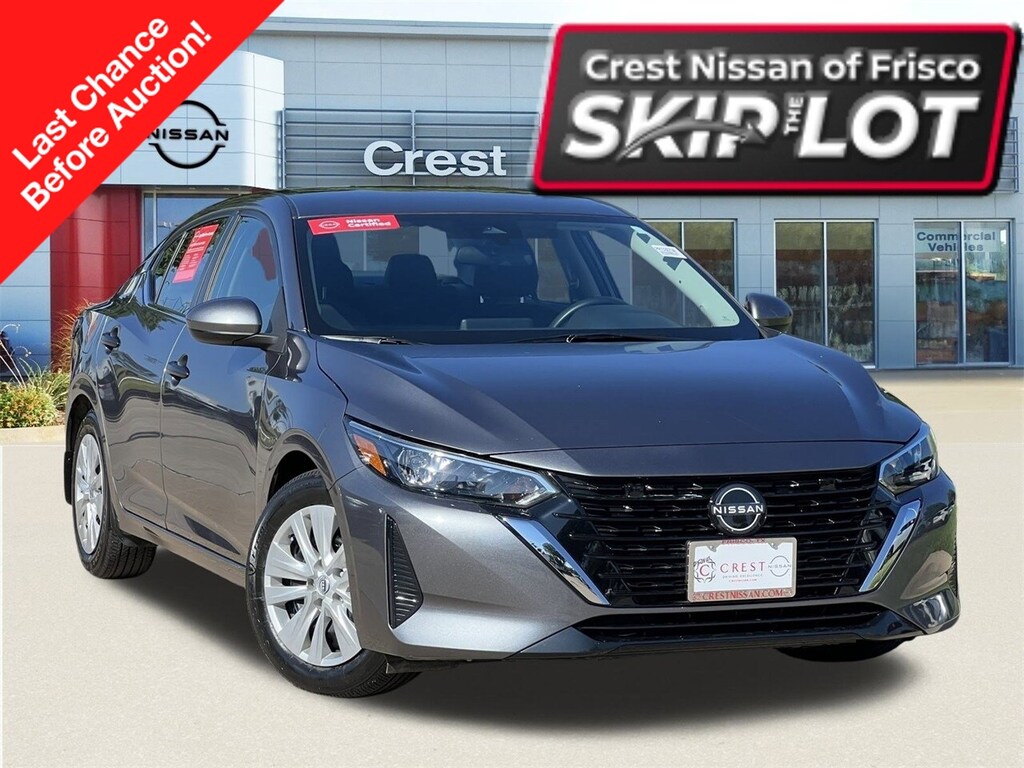 Certified 2024 Nissan Sentra S Sedan