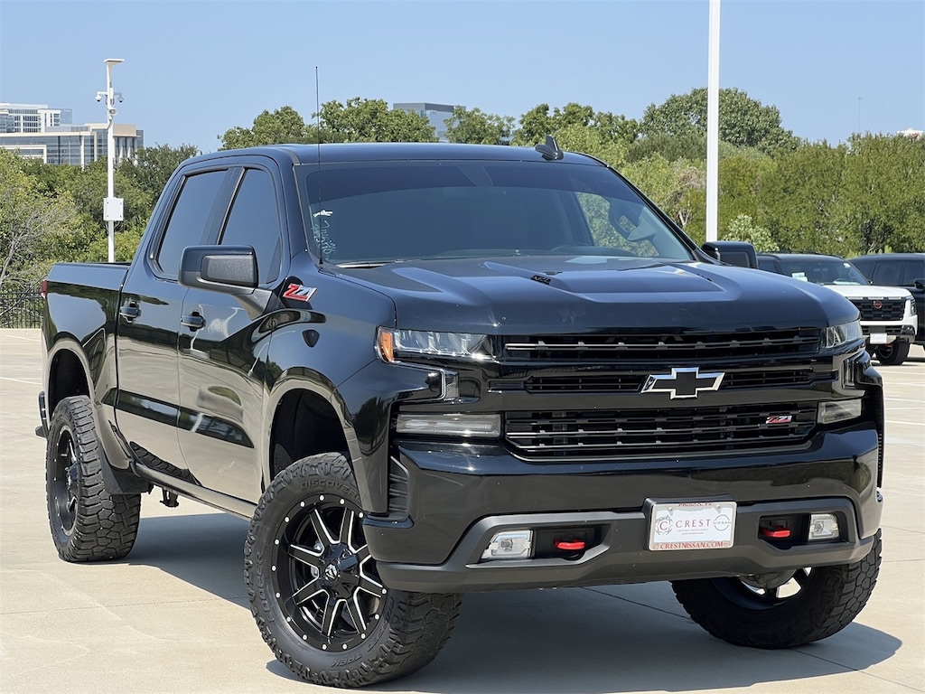 Used 2021 Chevrolet Silverado 1500 LT Trail Boss Truck Crew Cab