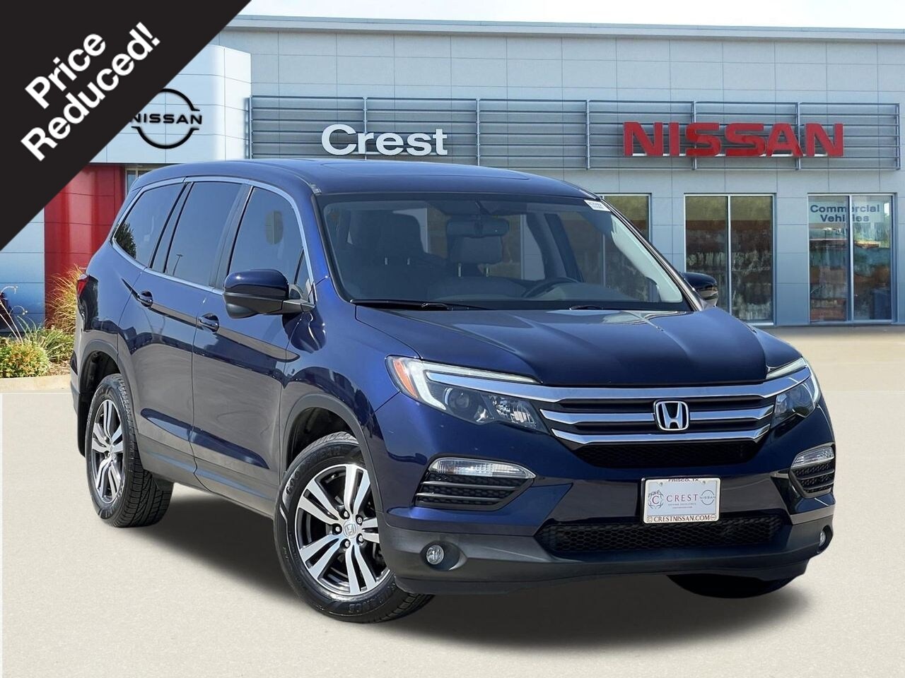 Gray (Steel Sapphire) 2018 Honda Pilot SUV / Crossover Front-Wheel Drive 6-Speed Automatic